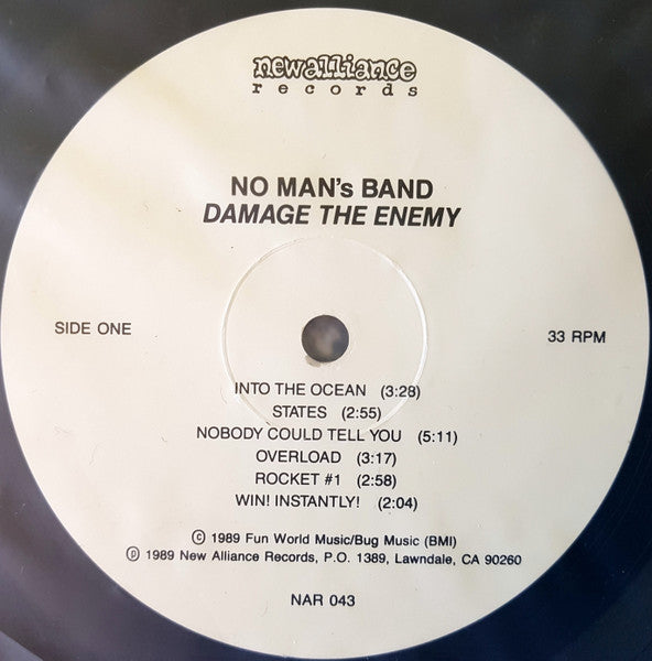 No Man / No Man's Band (4) : Damage The Enemy (LP, Album)