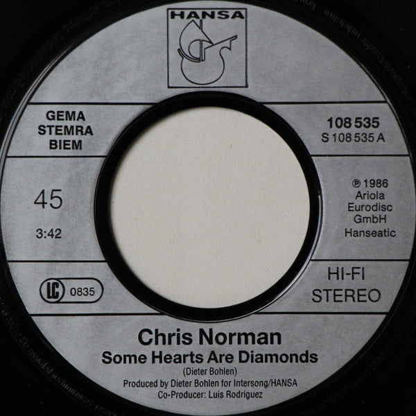 Chris Norman : Some Hearts Are Diamonds (7", Single)