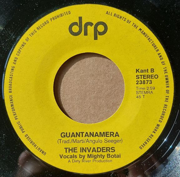 The Invaders Steelband : Mathilda (7", Single)