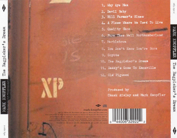 Mark Knopfler : The Ragpicker's Dream (CD, Album, RE)