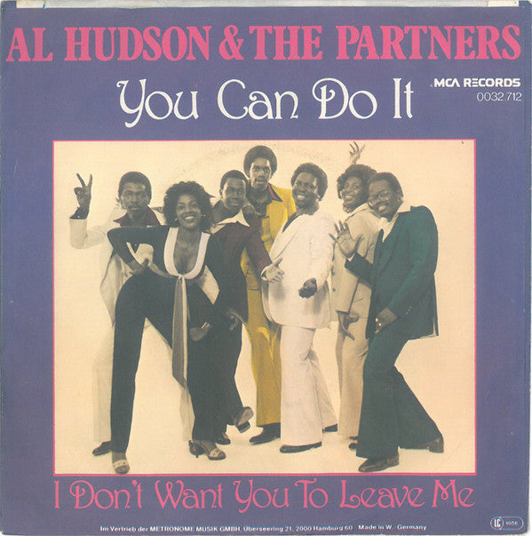 Al Hudson & The Partners : You Can Do It (7", Single)