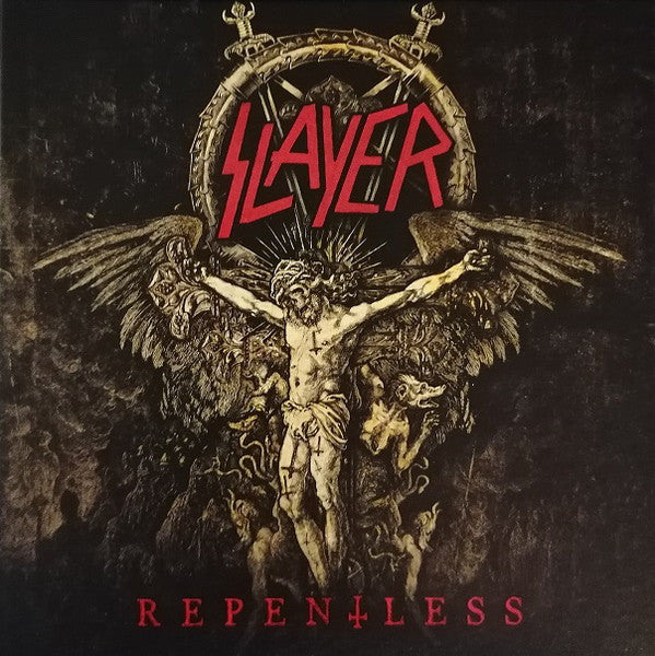 Slayer : Repentless (Box, Album, Ltd, RE + 6x6½", 6,6)