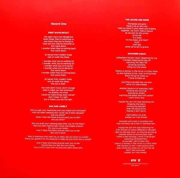 Secret Machines : Now Here Is Nowhere (2xLP, Album, Whi)