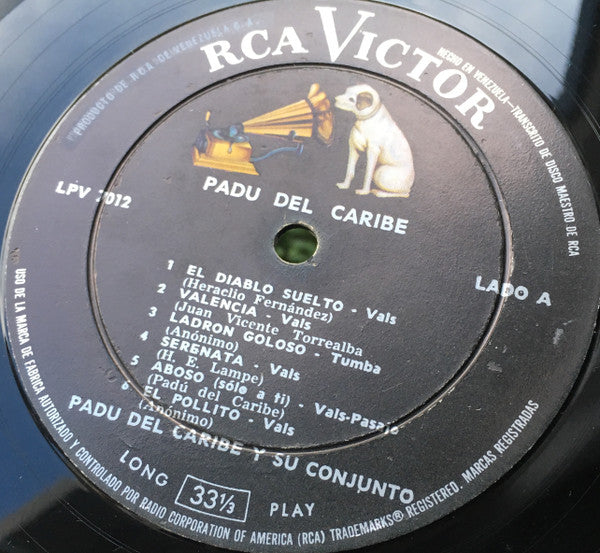 Padu Del Caribe : En Venezuela (LP)