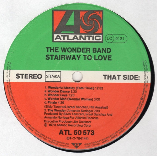 The Wonder Band : Stairway To Love (LP, Album)