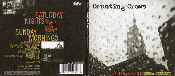 Counting Crows : Saturday Nights & Sunday Mornings (CD, Album, Gat)