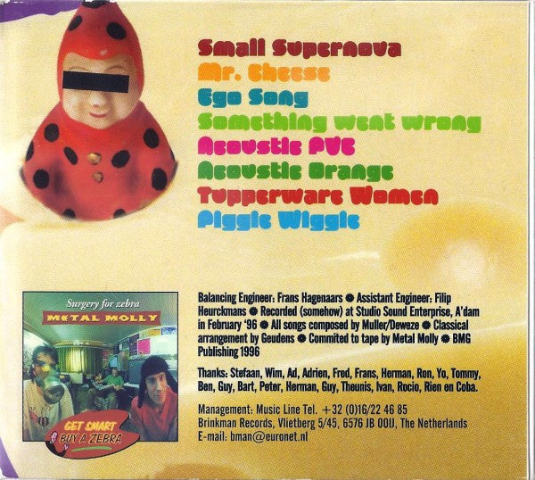 Metal Molly : More Cheese! (CD, EP)