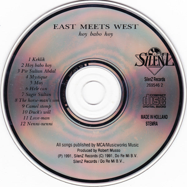 East Meets West (2) : Hoy Babo Hoy (CD, Album)