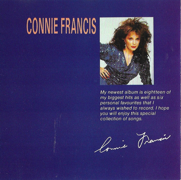 Connie Francis : 24 Greatest Hits (CD, Comp)