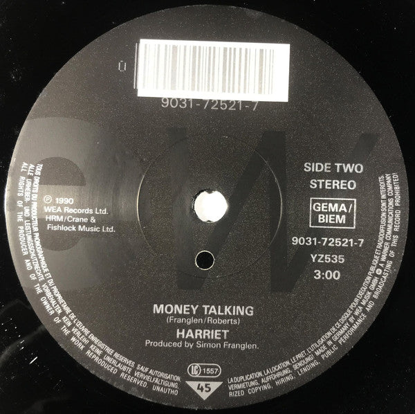 Harriet Roberts : Woman To Man (7", Single)