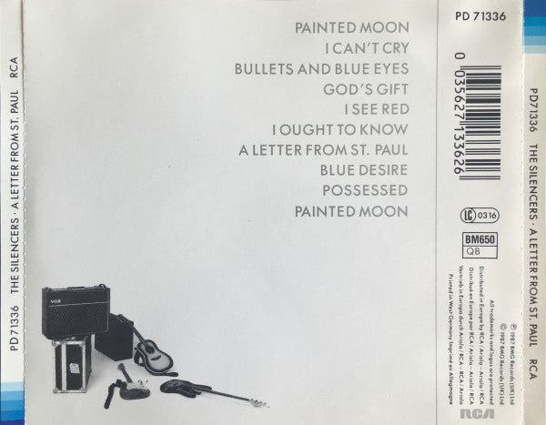 The Silencers : A Letter From St. Paul (CD, Album)