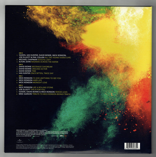 Various : Beside Bowie: The Mick Ronson Story (The Soundtrack) (2xLP, Album, Ltd, Red)