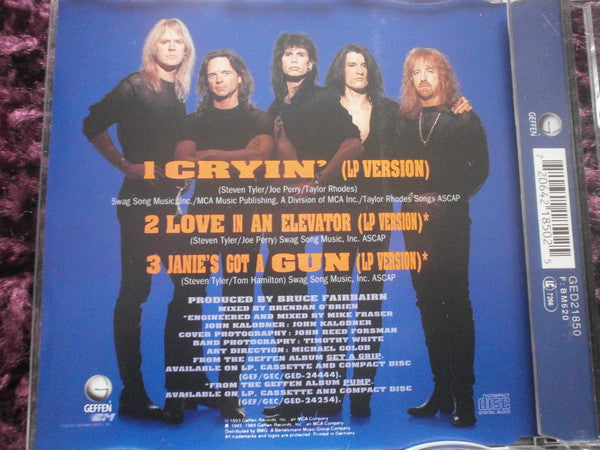 Aerosmith : Cryin' (CD, Maxi, RE)