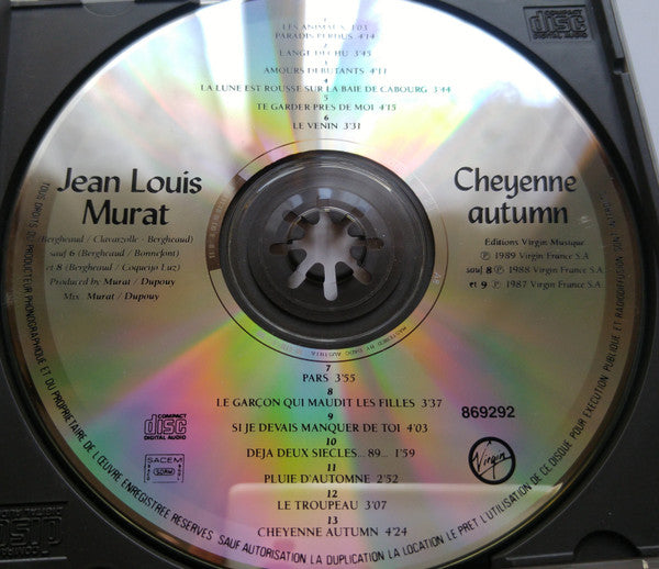 Jean-Louis Murat : Cheyenne Autumn (CD, Album)