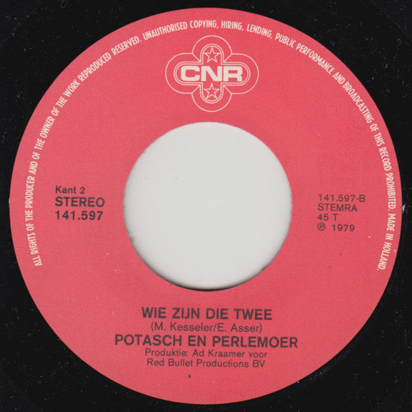 Beppie Nooy's Amsterdams Volkstoneel Presenteert: Potasch & Perlemoer : Als Ik Het Niet Doe (7", Single)