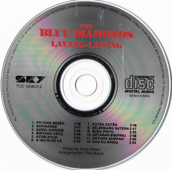 The Blue Diamonds : Layang-Layang (CD, Album)