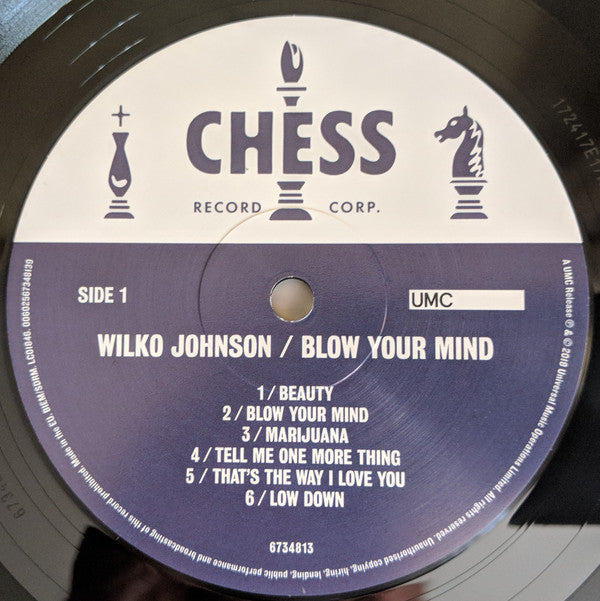 Wilko Johnson : Blow Your Mind (LP, Album, 180)