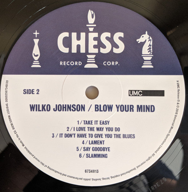 Wilko Johnson : Blow Your Mind (LP, Album, 180)