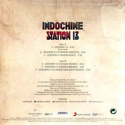 Indochine : Station 13  (12", Maxi)
