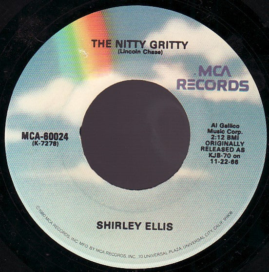 Shirley Ellis : The Nitty Gritty / The Name Game (7", RE)