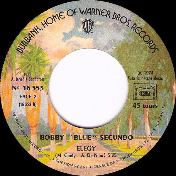 Bobby "Blue" Secundo : Twist & Shout (7", Single)
