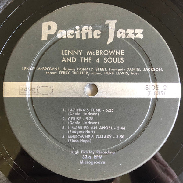 Lenny McBrowne, The 4 Souls : Lenny McBrowne And The 4 Souls (LP, Mono)