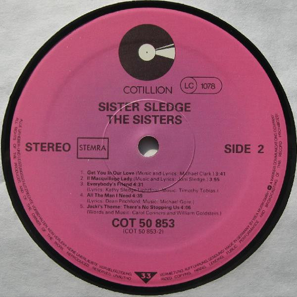 Sister Sledge : The Sisters (LP, Album)