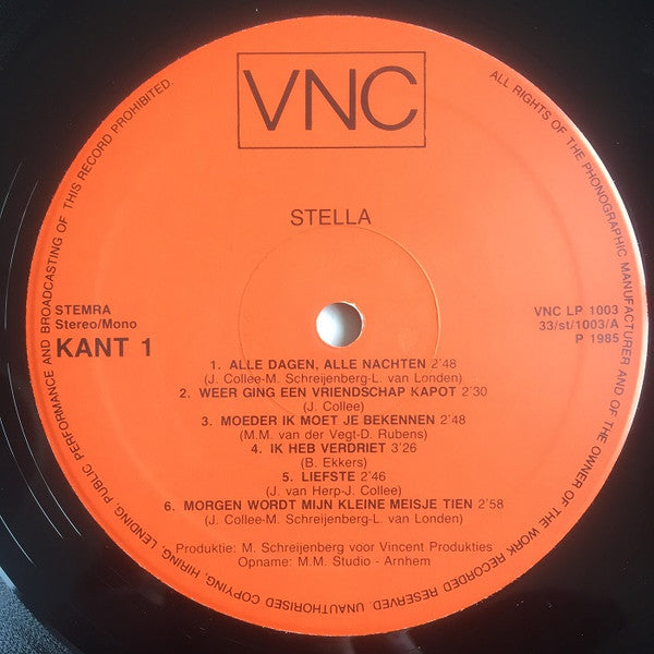 Stella (10) : Stella (LP, Album, Mono)