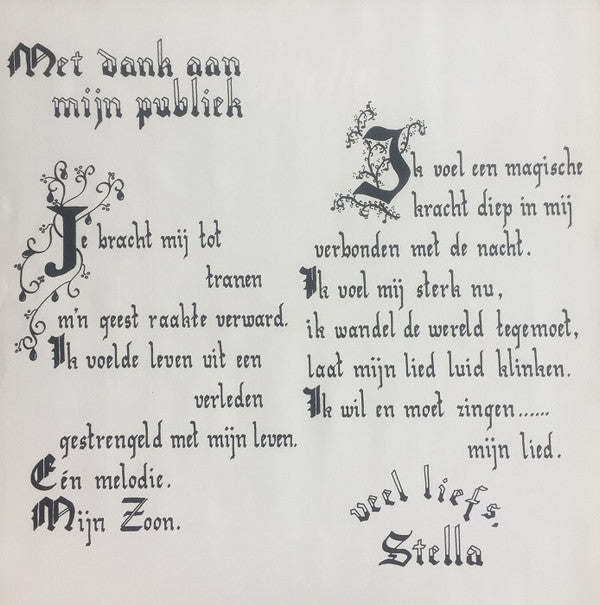 Stella (10) : Stella (LP, Album, Mono)