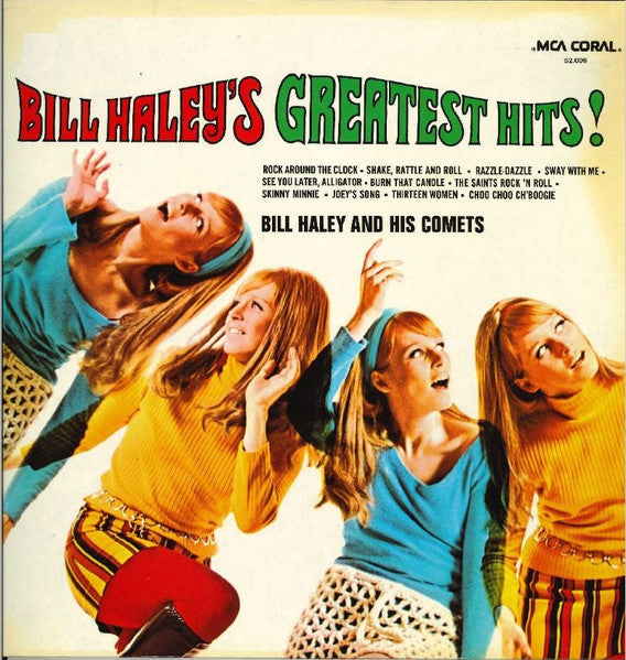Bill Haley And His Comets : Bill Haley's Greatest Hits! (LP, Comp, RE)