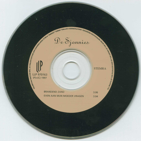 De Sjonnies & Gert Timmerman : Brandend Zand (CD, Single)
