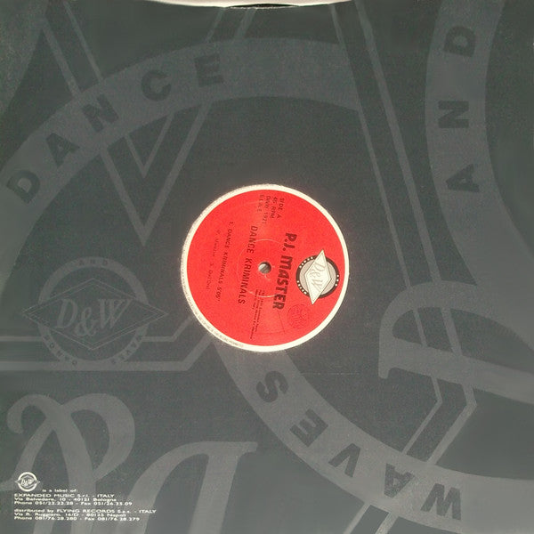 P.J. Master : Dance Kriminals (12")