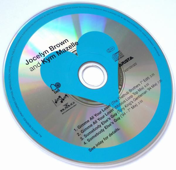 Jocelyn Brown And Kym Mazelle : Gimme All Your Lovin' (CD, Maxi, CD2)