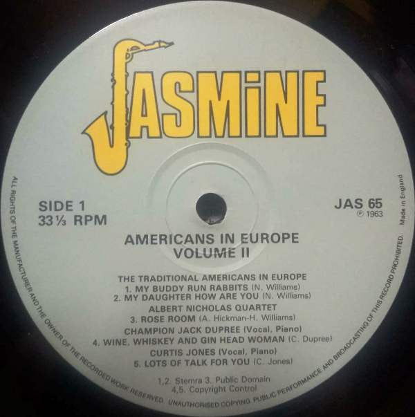 Various : Americans In Europe Vol. 2 (LP, Album)