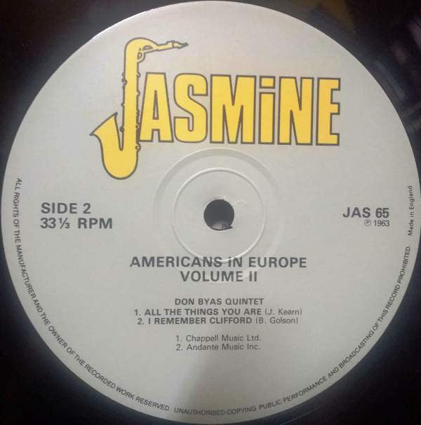 Various : Americans In Europe Vol. 2 (LP, Album)