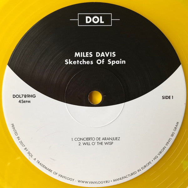 Miles Davis : Sketches Of Spain (LP, Album, Ltd, Num, RE, 180)