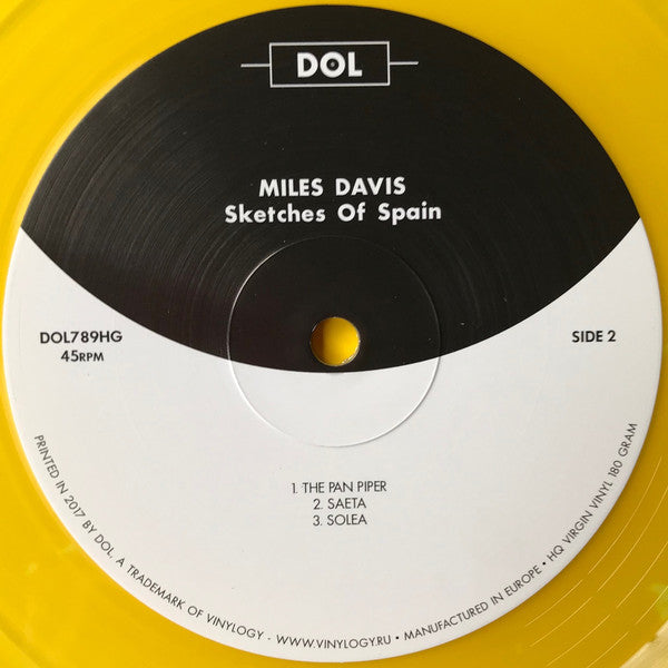 Miles Davis : Sketches Of Spain (LP, Album, Ltd, Num, RE, 180)