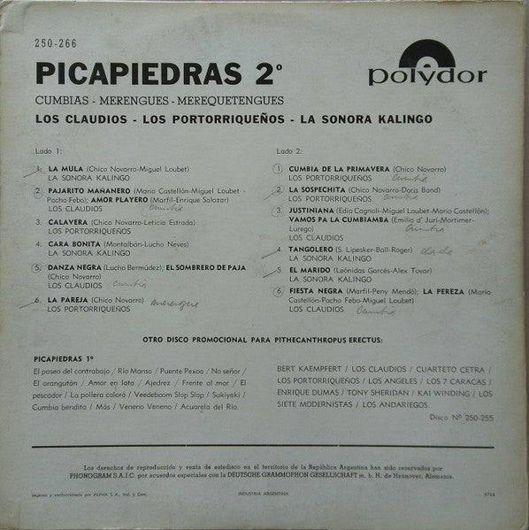 Various : Picapiedras 2° (LP, Comp)