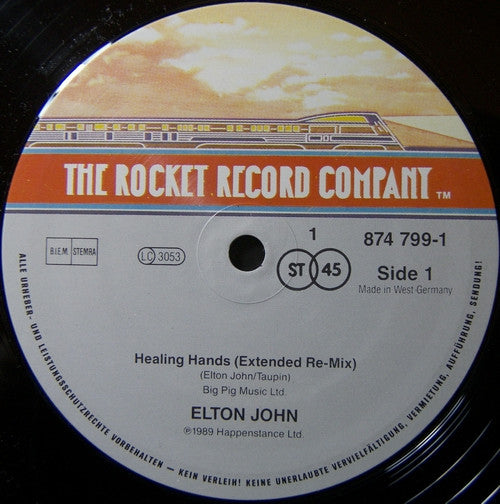 Elton John : Healing Hands (12")