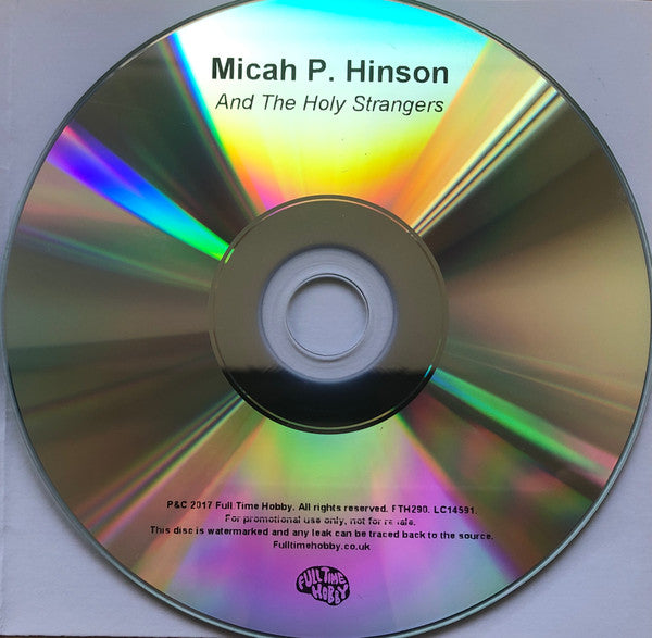 Micah P. Hinson : Micah P. Hinson Presents The Holy Strangers (CDr, Album, Promo)