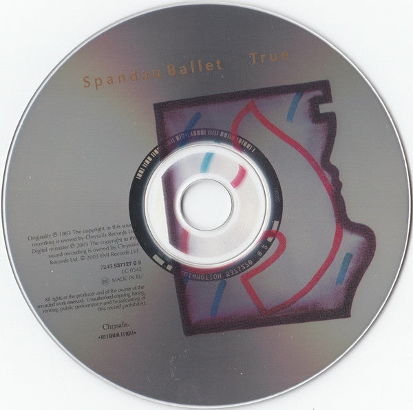Spandau Ballet : True: 20th Anniversary Enhanced Edition (CD, Album, Enh, RE, RM, Med)