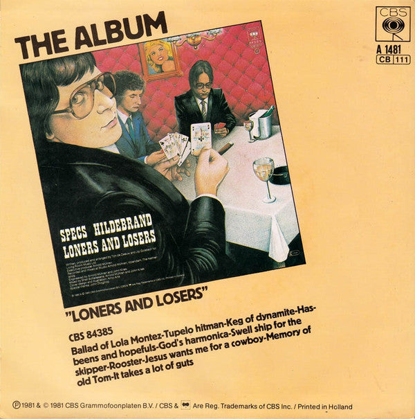 Specs Hildebrand : Keg Of Dynamite (7", Single)