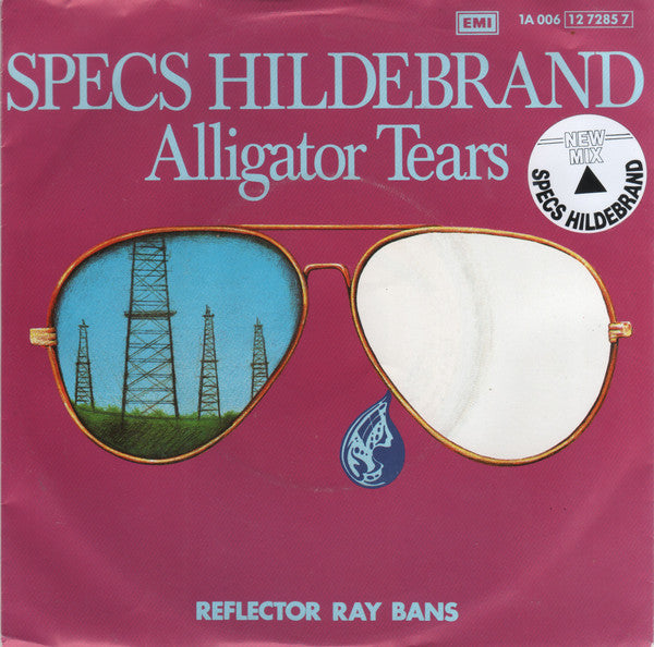 Specs Hildebrand : Alligator Tears (New Mix) (7", Single)
