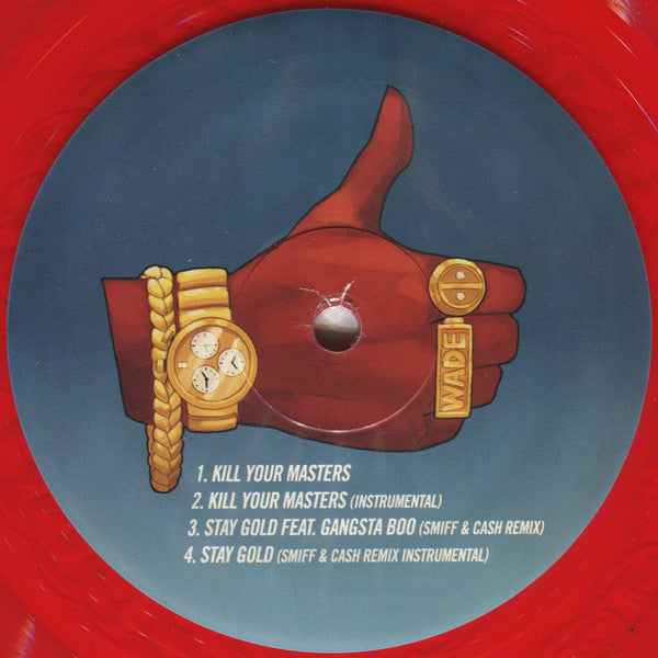 Run The Jewels : Stay Gold (12", S/Sided, Etch, Ltd, Red)