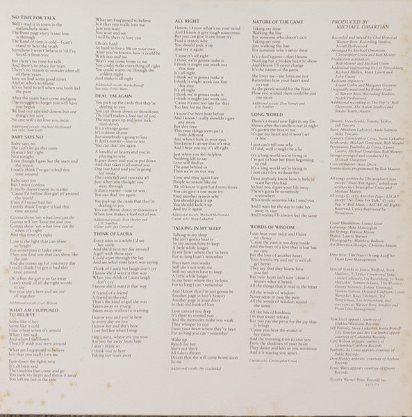 Christopher Cross : Another Page (LP, Album)