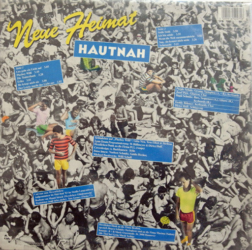 Neue Heimat : Hautnah (LP, Album)