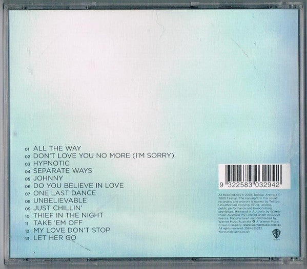 Craig David : The Story Goes... (CD, Album)