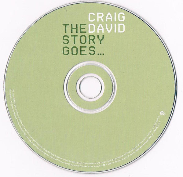 Craig David : The Story Goes... (CD, Album)