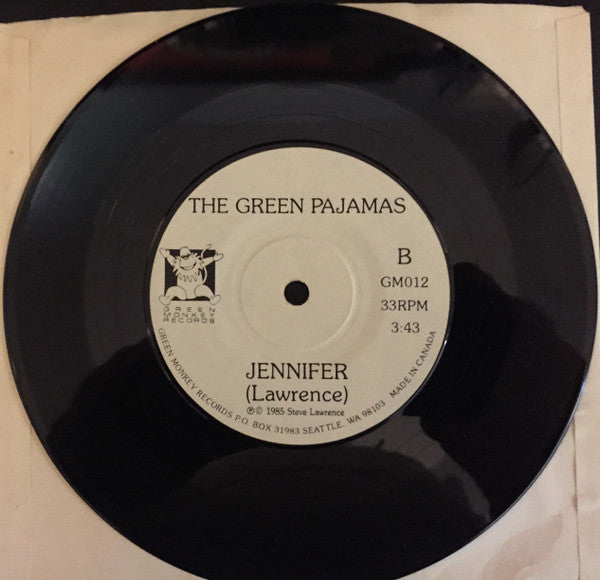 The Green Pajamas : Kim The Waitress (7", Single)