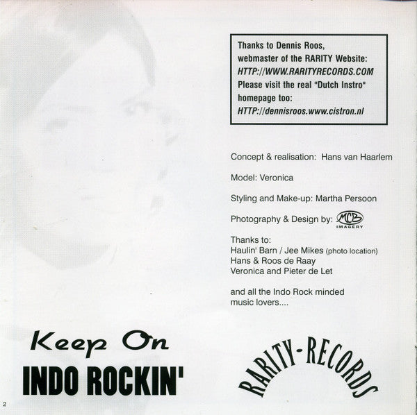 Various : Keep On Indo Rockin' - Vol.1 (CD, Comp, Smplr)